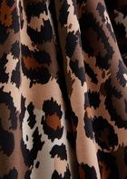 Diane Von Furstenberg Brooklyn Leopard-print Flared Jersey Trousers Multicoloured