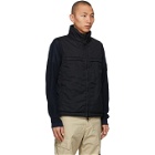 Stone Island Reversible Black Insulated Ghost Piece Vest