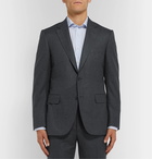 Canali - Grey Wool-Flannel Suit Jacket - Gray