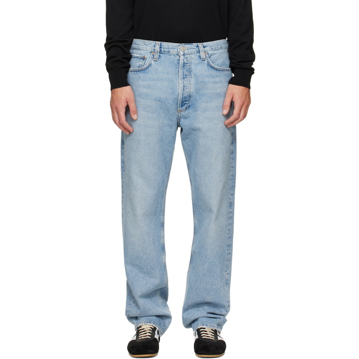 Photo: AGOLDE Blue 90's Jeans