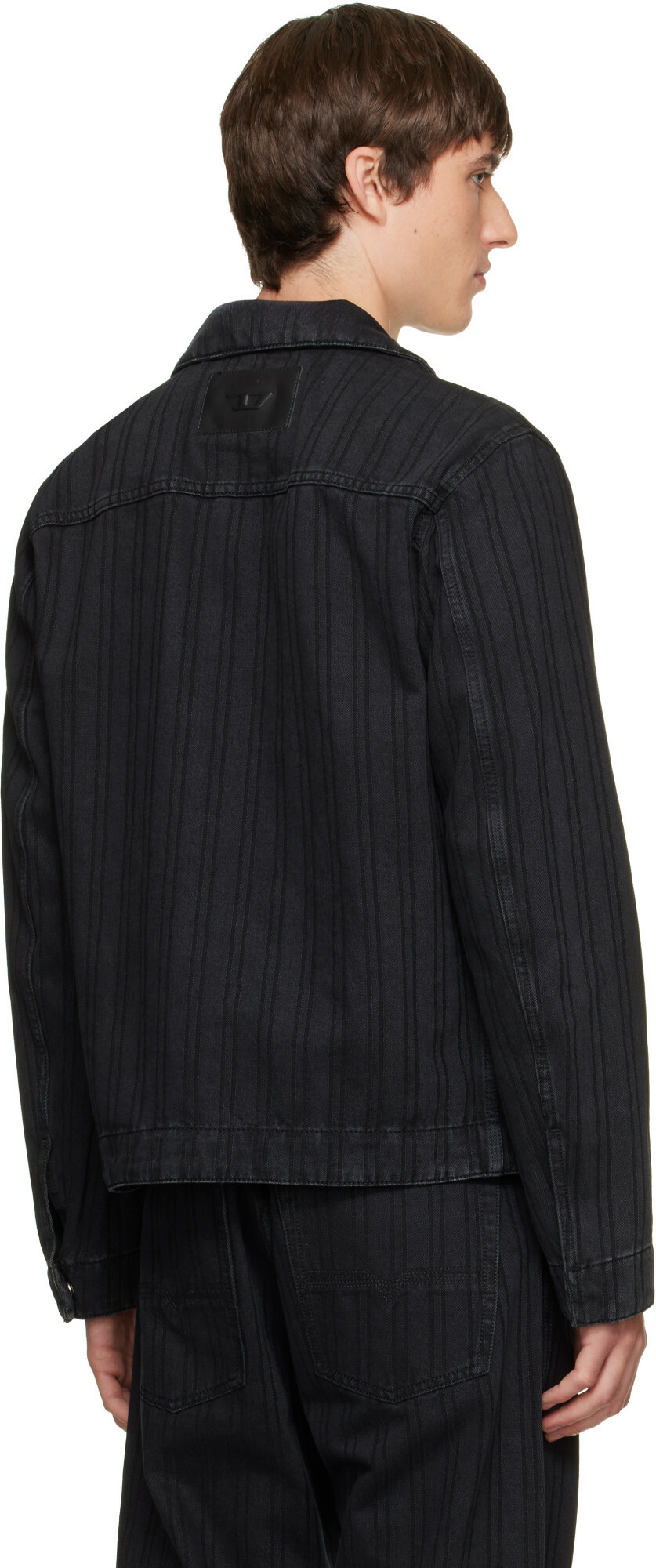 Diesel Black D-Rohe Denim Jacket