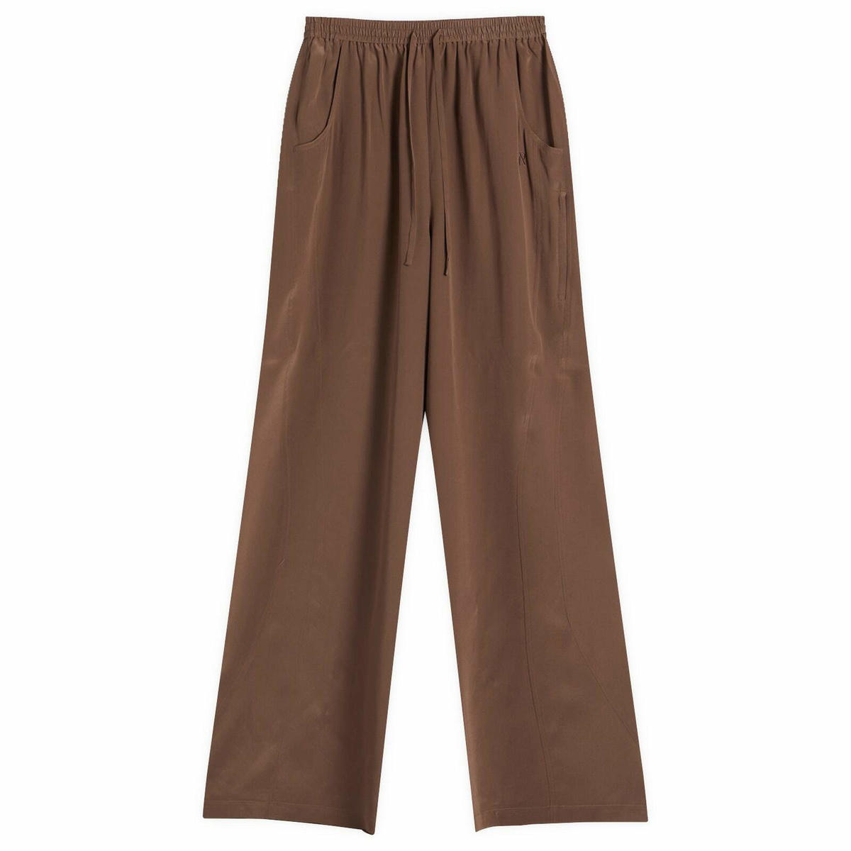 Represent Women's Mirage Silk Trousers in Coffee Quartz