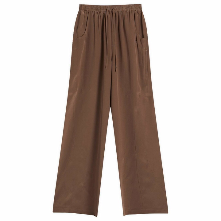 Photo: Represent Women's Mirage Silk Trousers in Coffee Quartz