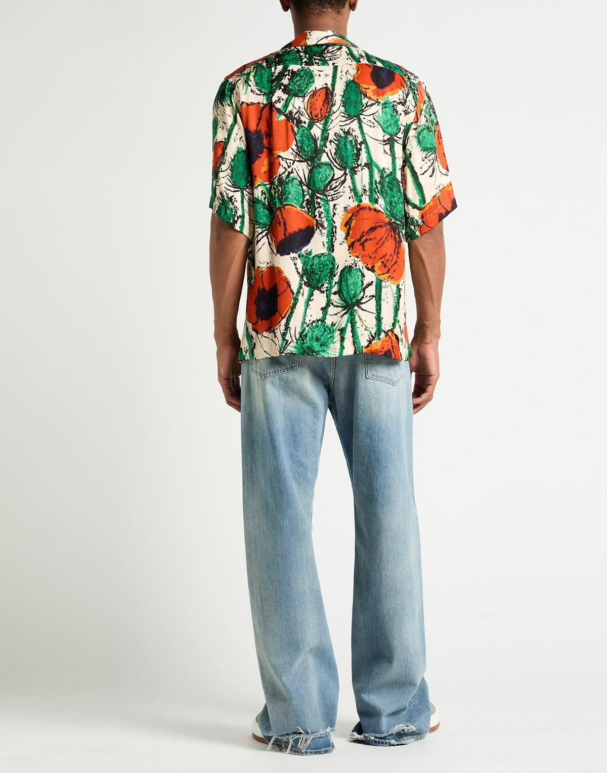 Wales Bonner Mens Shirt in Green