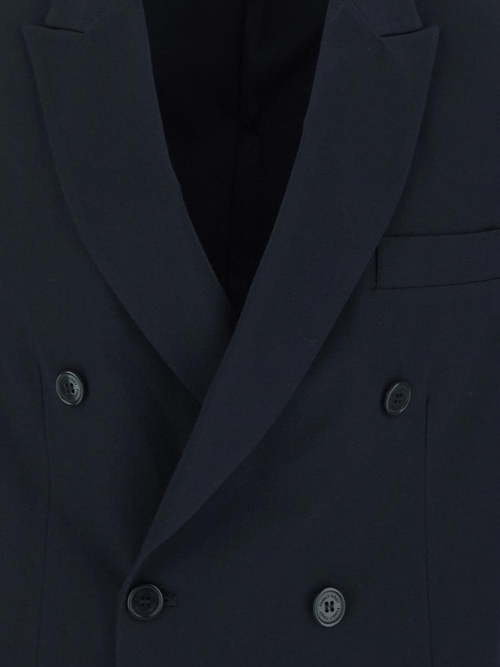 Family First Double Breasted Jacket