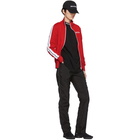 Palm Angels Red and White Classic Track Jacket