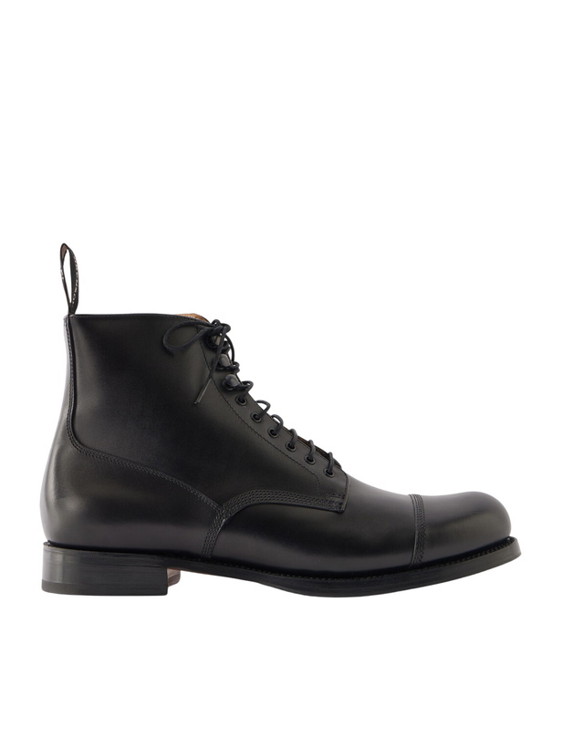 Photo: Grenson - Randall Leather Lace-Up Boots - Black