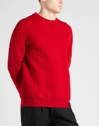 Ferragamo Mens Sweater in Red