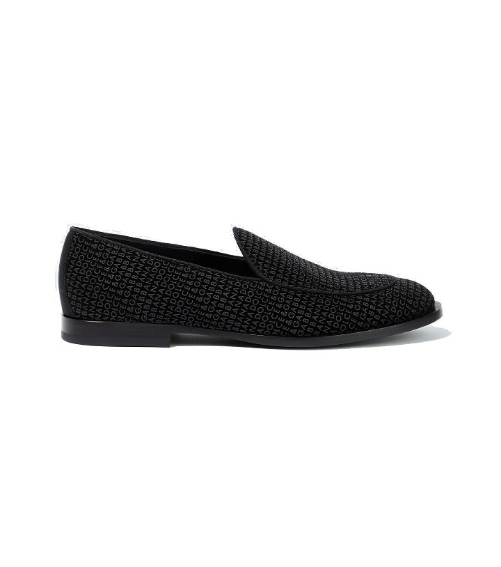Photo: Dolce&Gabbana - Velvet loafers
