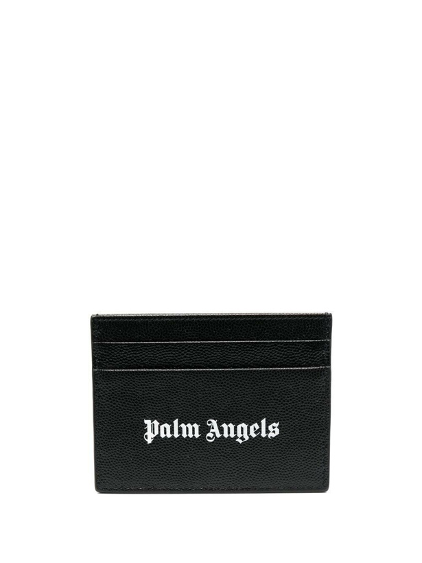 Photo: PALM ANGELS - Leather Credit Card Case