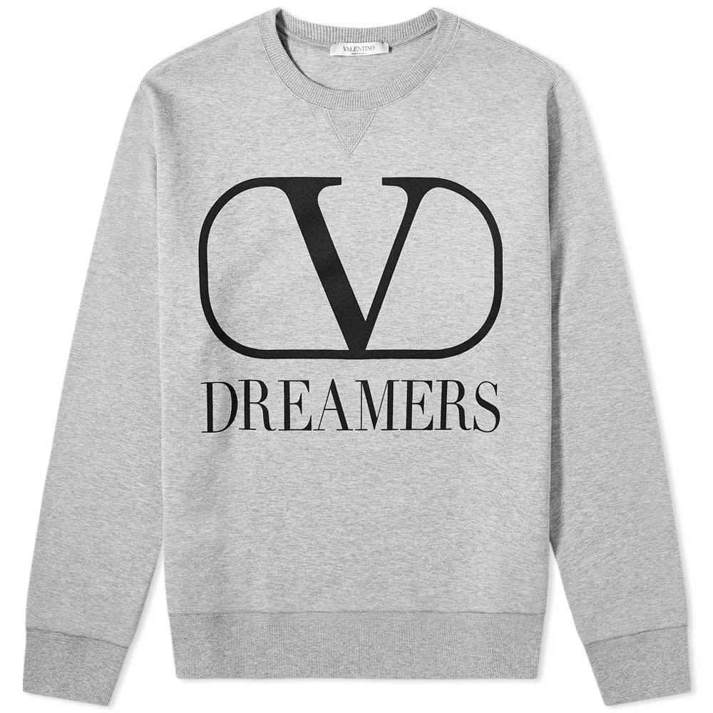 Photo: Valentino V Dreamers Logo Crew Sweat