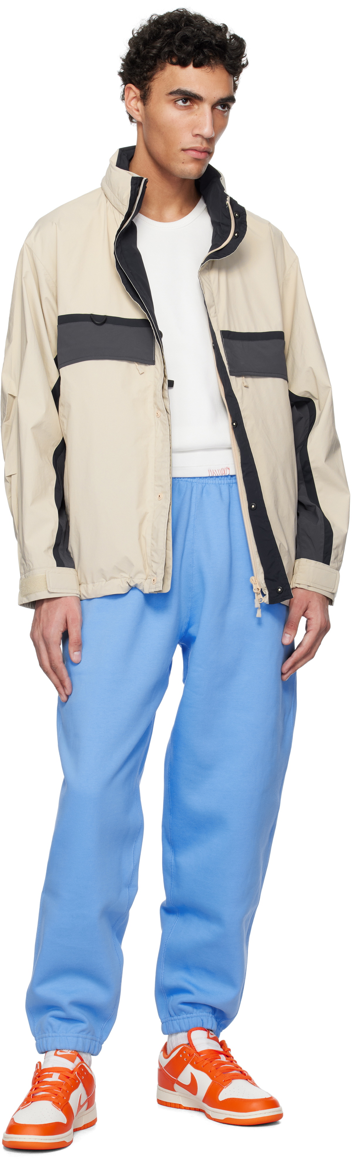 Nike Blue Solo Swoosh Sweatpants