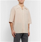 Lemaire - Camp-Collar Printed Voile Shirt - Neutrals