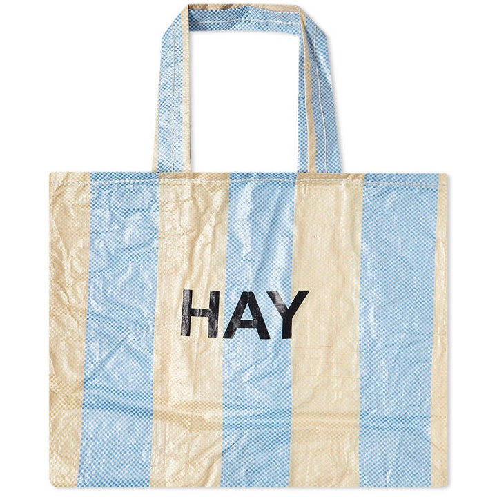 Photo: HAY Recycled Candy Stripe Bag - Medium