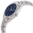 Bulova Quartz Crystal Blue Dial Ladies Watch 96R243