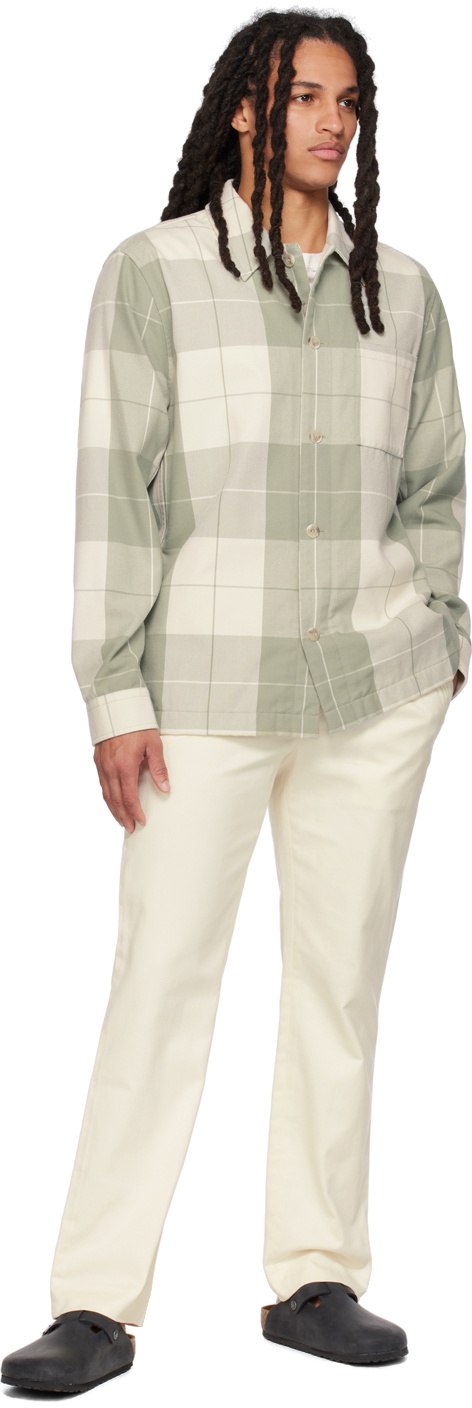 Vince Off-White Pull-On Trousers