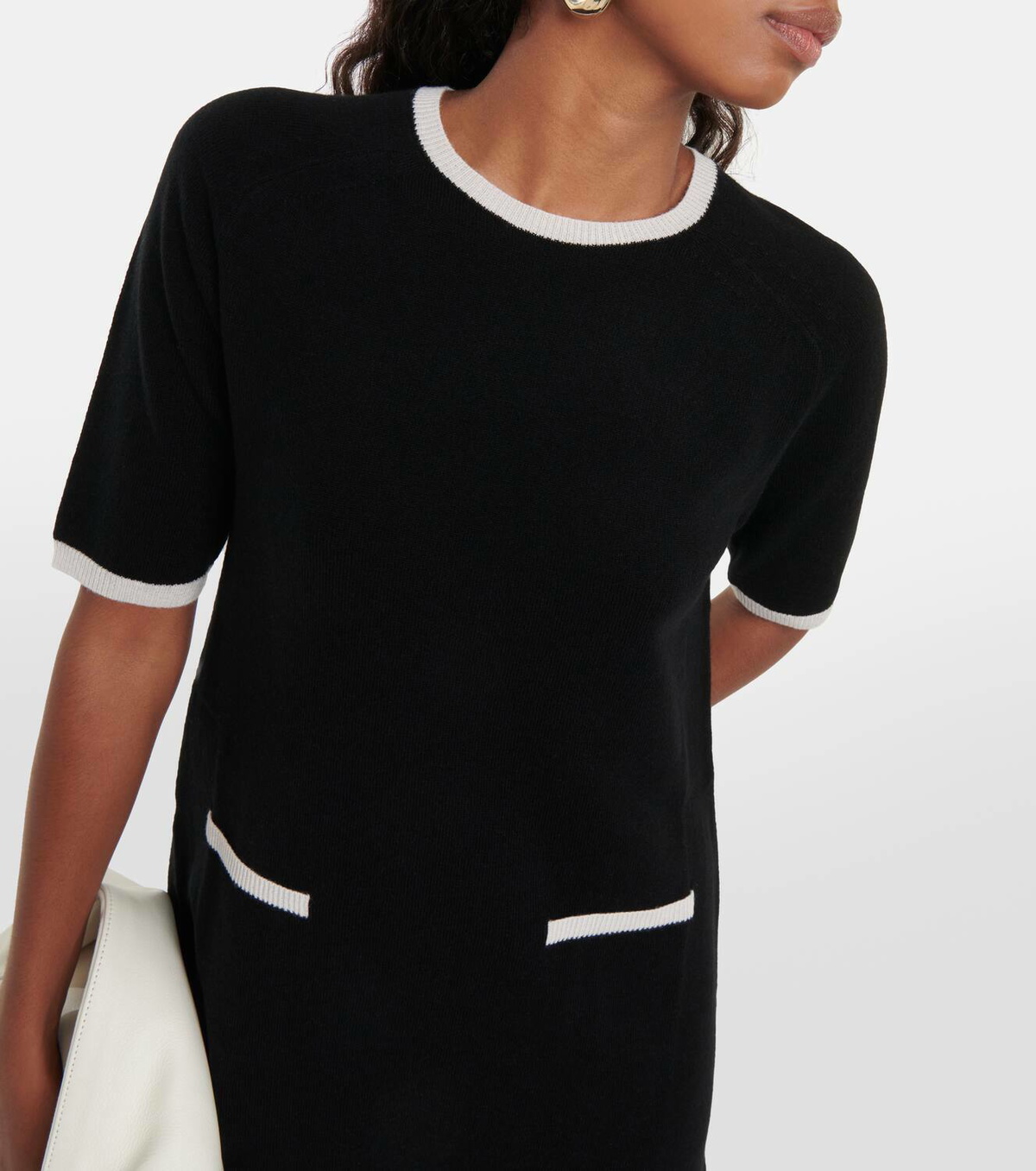 'S Max Mara Dramma wool and cashmere minidress