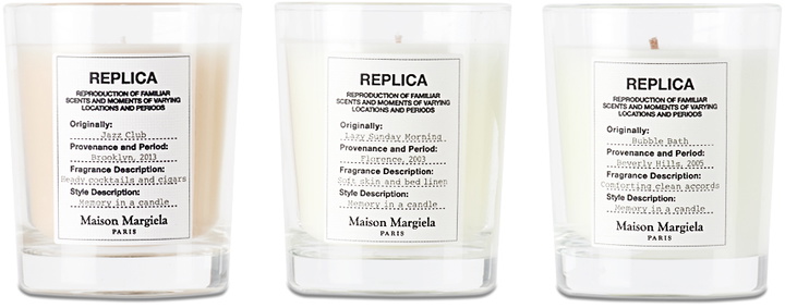 Photo: Maison Margiela Replica Candle Set