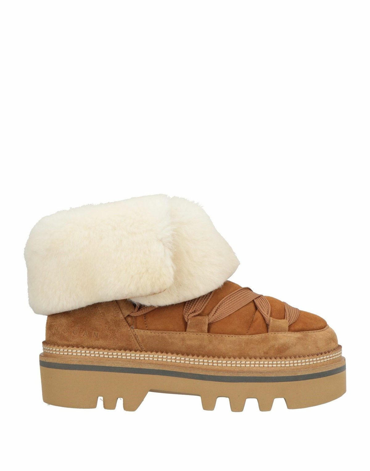 Hogan Womens Ankle boots Camel