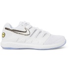 Nike Tennis - Air Zoom Vapor X Rubber And Mesh Tennis Sneakers - White