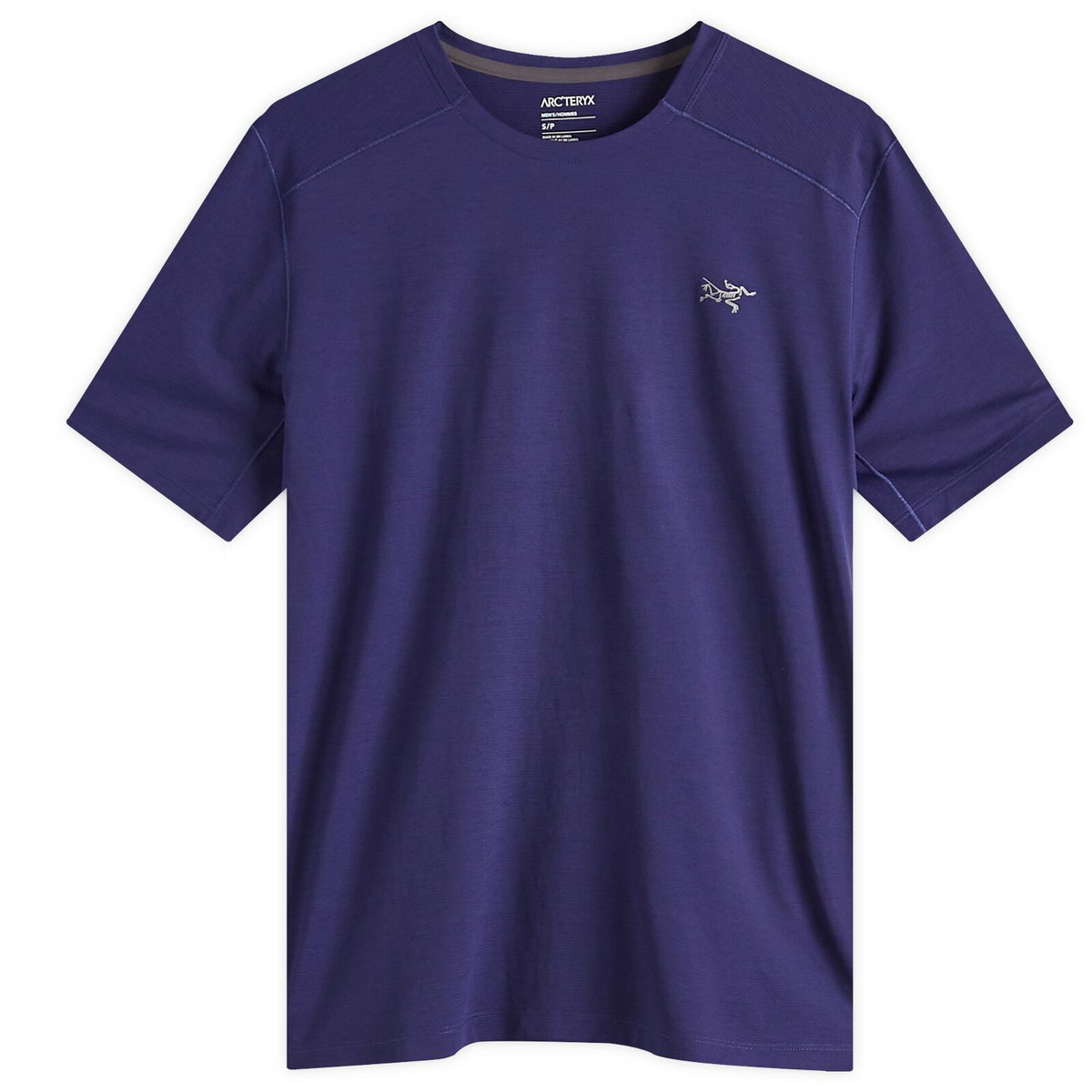 ARC'TERYX System A Black Copal Grotto Line T-Shirt Arc'teryx