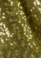 Galvan Moonlight Valletta Sequin-embellished Chiffon Gown Green