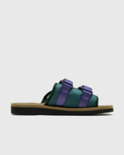 Suicoke Moto Cab Brown/Purple - Mens - Sandals & Slides