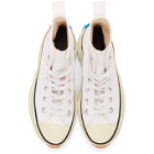 JW Anderson White Converse Edition Run Star Hybrid Sneakers