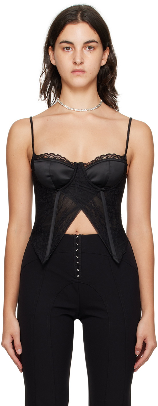 GUIZIO Black Montesano Corset
