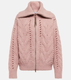 Brunello Cucinelli - Open-knit alpaca wool-blend cardigan