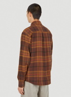 Wallace Checked Shirt in Brown