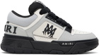 AMIRI White & Gray MA Patch MA-1 Sneakers