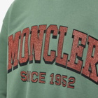 Moncler Men's Arch Logo Crew Sweat in Green