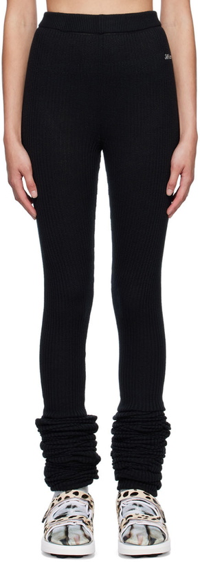 Photo: Doublet Black Loose Socks Leggings