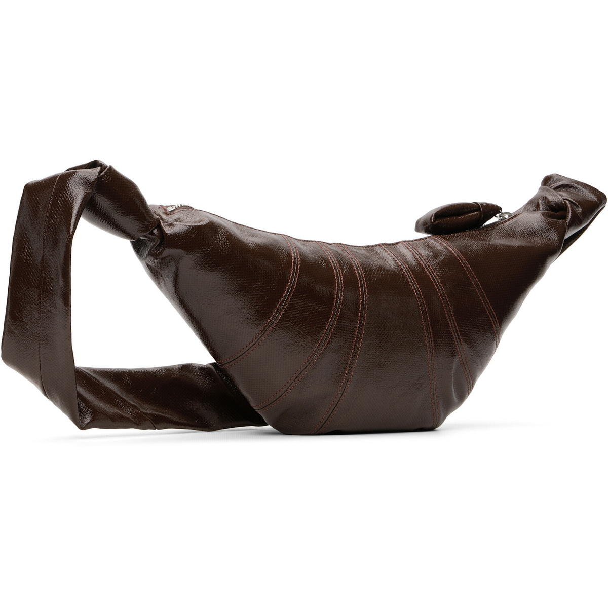 LEMAIRE Brown Small Croissant Bag