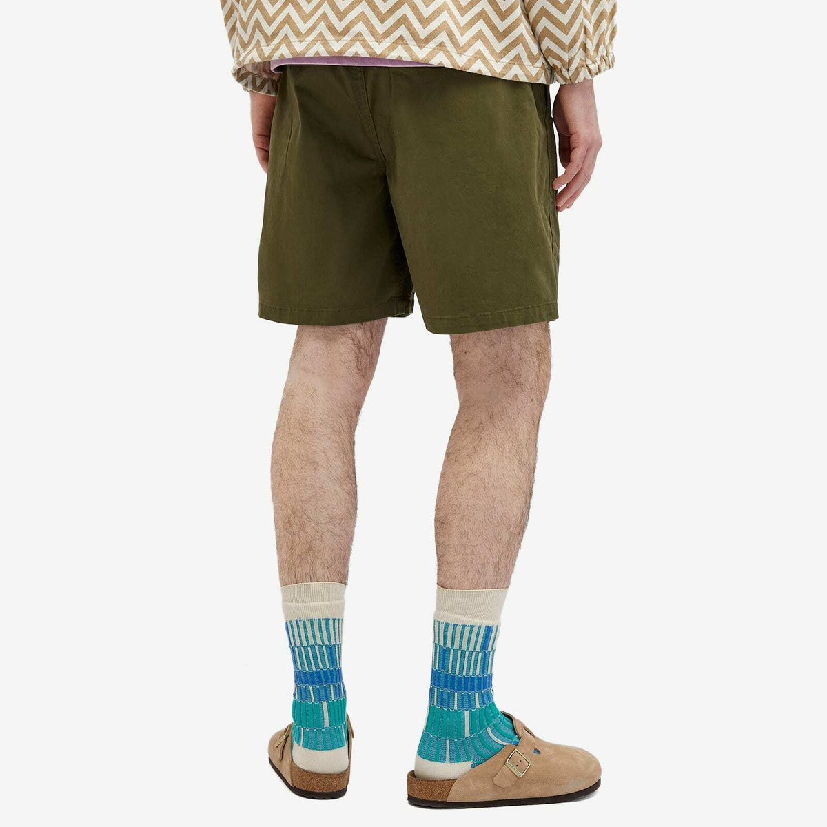 Manastash Men's Flex Climber Wide Shorts in Olive