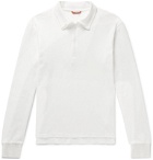 Barena - Slim-Fit Cotton-Jersey Half-Zip Sweatshirt - White