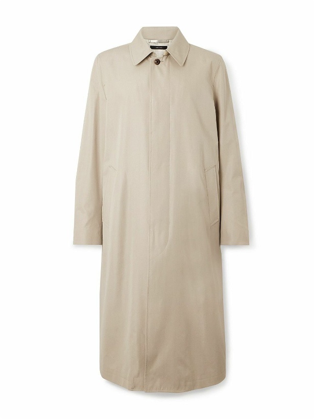Photo: TOM FORD - Cotton and Silk-Blend Poplin Trench Coat - Neutrals