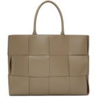 Bottega Veneta Taupe Intrecciato Tote