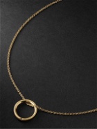 Alice Made This - Ocean Diamonds Bancroft 9-Karat Gold Diamond Pendant Necklace