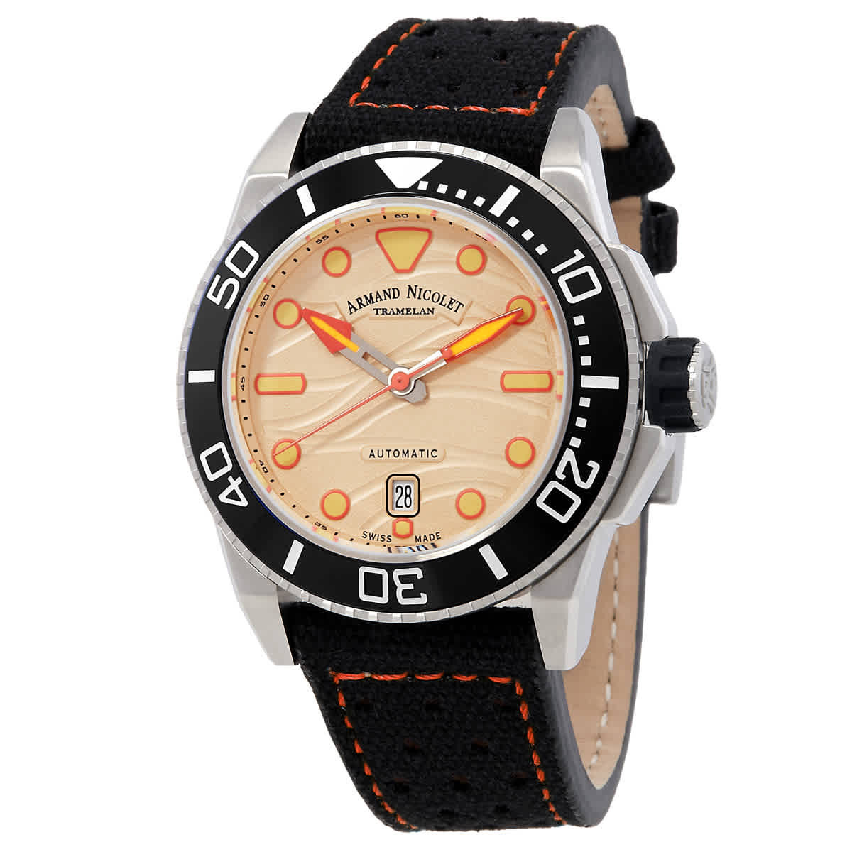 Armand Nicolet JSH Automatic Mens Watch A480PGN KO P0668NO8 Armand Nicolet