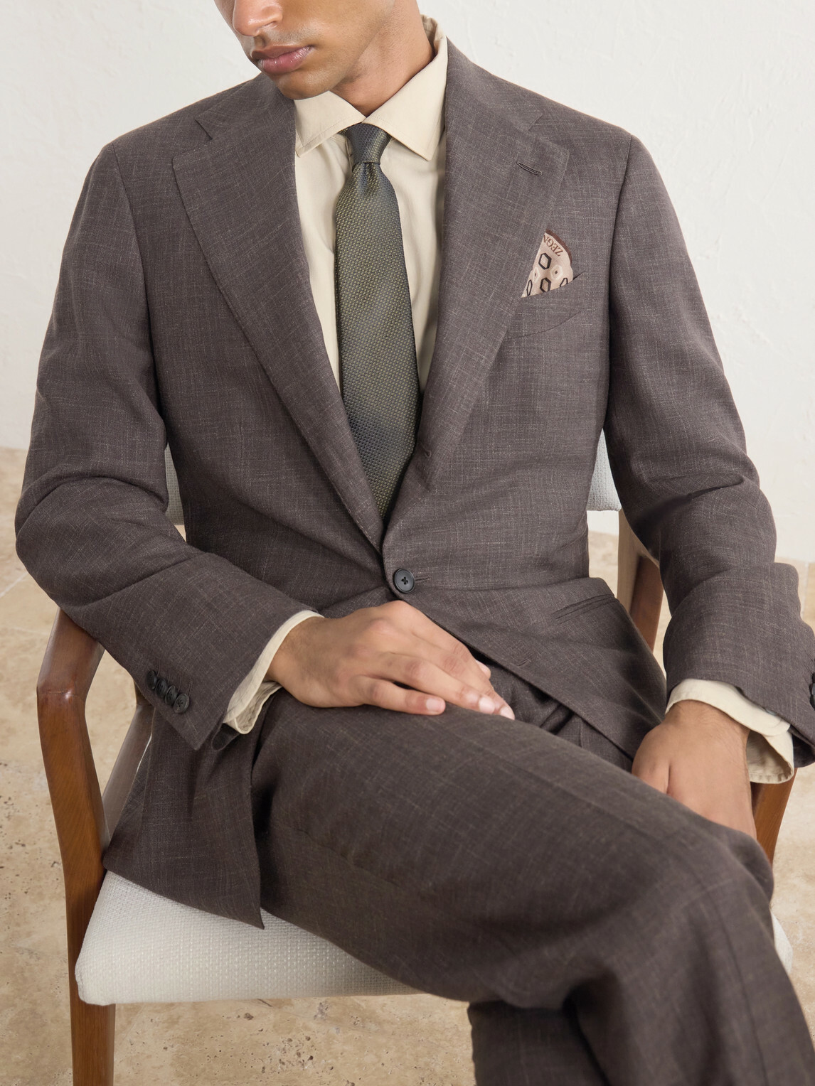 Zegna - 8 cm Silk-Jacquard Tie