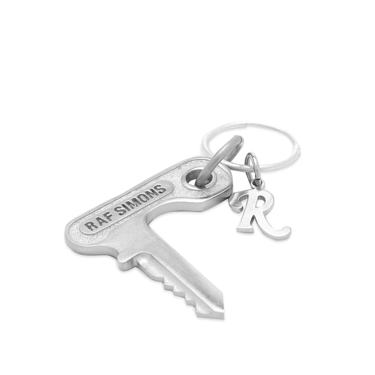 名作　raf simons 20ss ファー　キーホルダー Raf Simons Women's Key Charm Earring in Silver Raf Simons