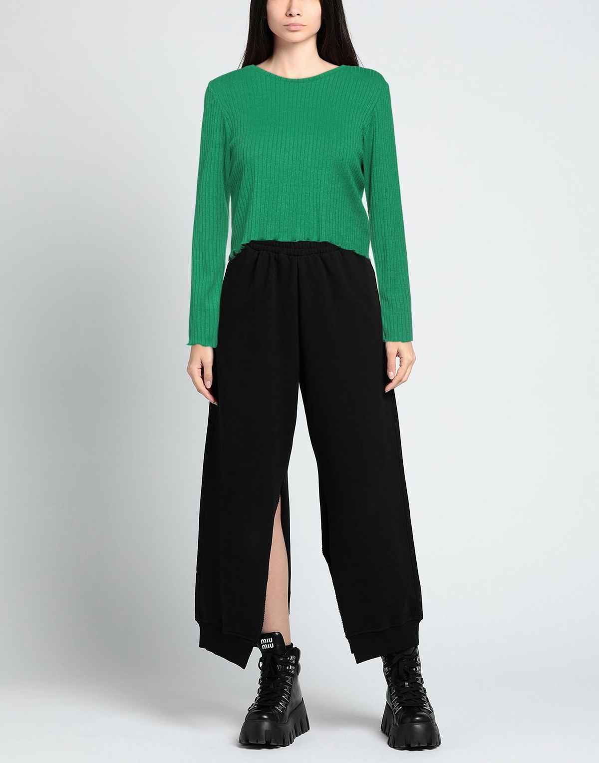 Berna Womens Sweater in Green