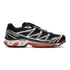Salomon Black and White S/Lab XT-6 Softground LT ADV Sneakers