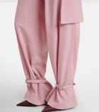 The Attico Belted cargo pants