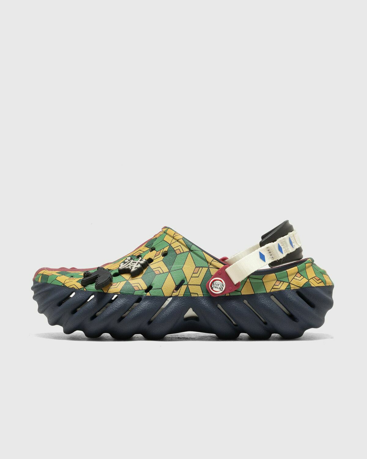 Crocs X Demon Slayer Giyu Echo Clog Multi-color Mens Sandals & Slide Crocs