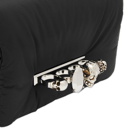 Alexander McQueen Men's New Knuckle Waist Bag in Black