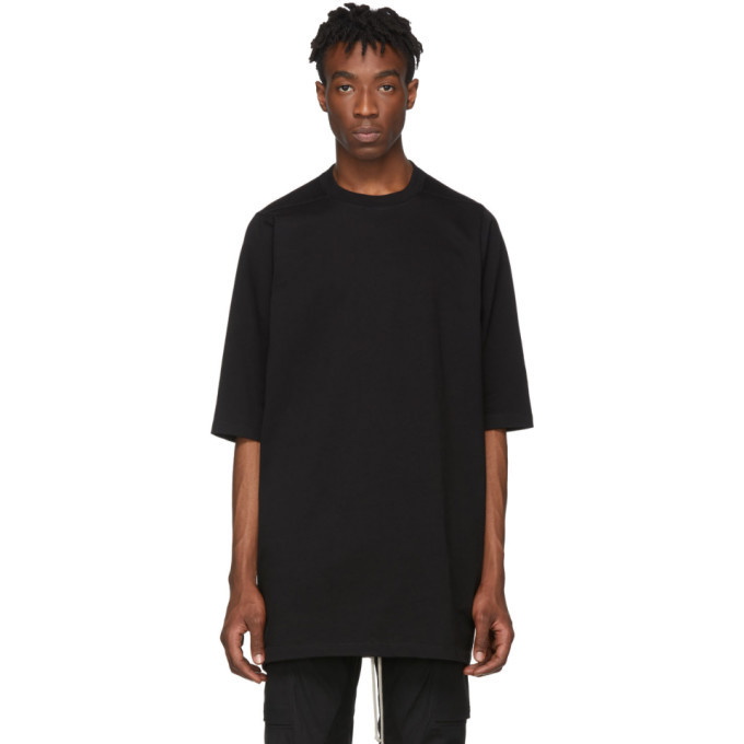 Photo: Rick Owens Black Crewneck T-Shirt