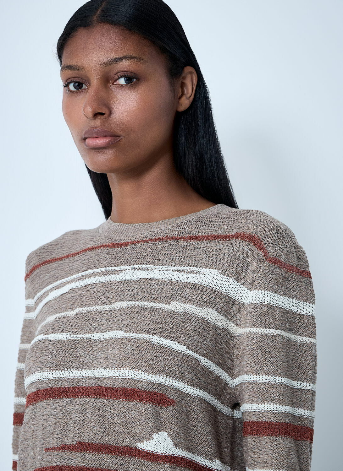 Bottega Veneta Linen-And-Cotton Sweater